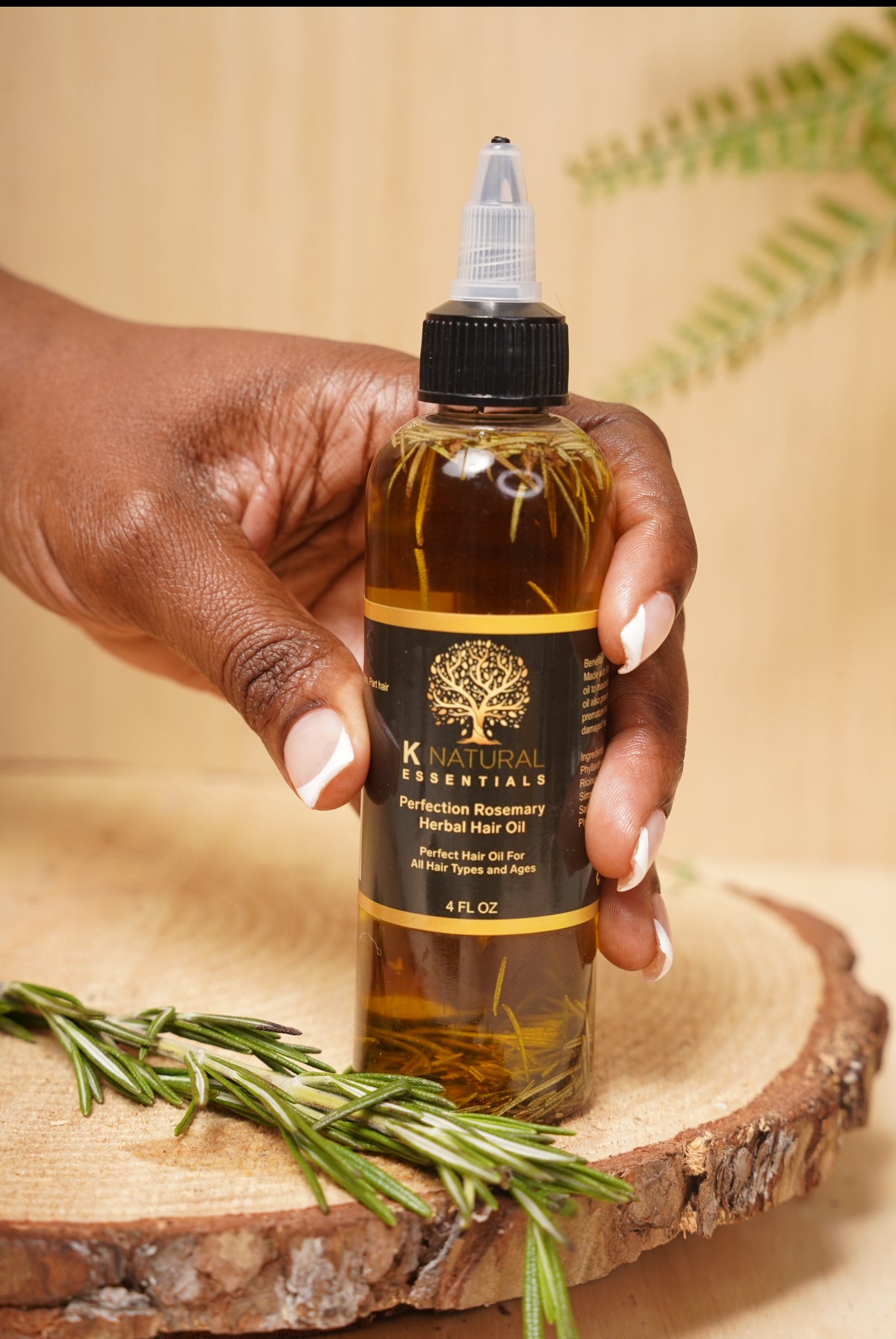 Perfection Herbal Rosemary Hair Oil 4oz