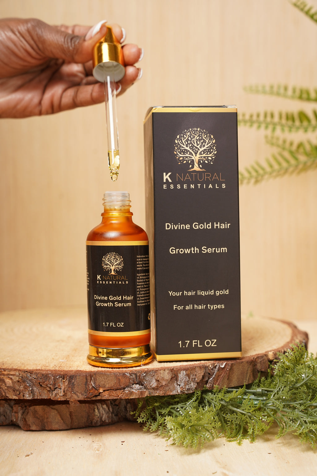 Divine Gold Hair Growth Serum