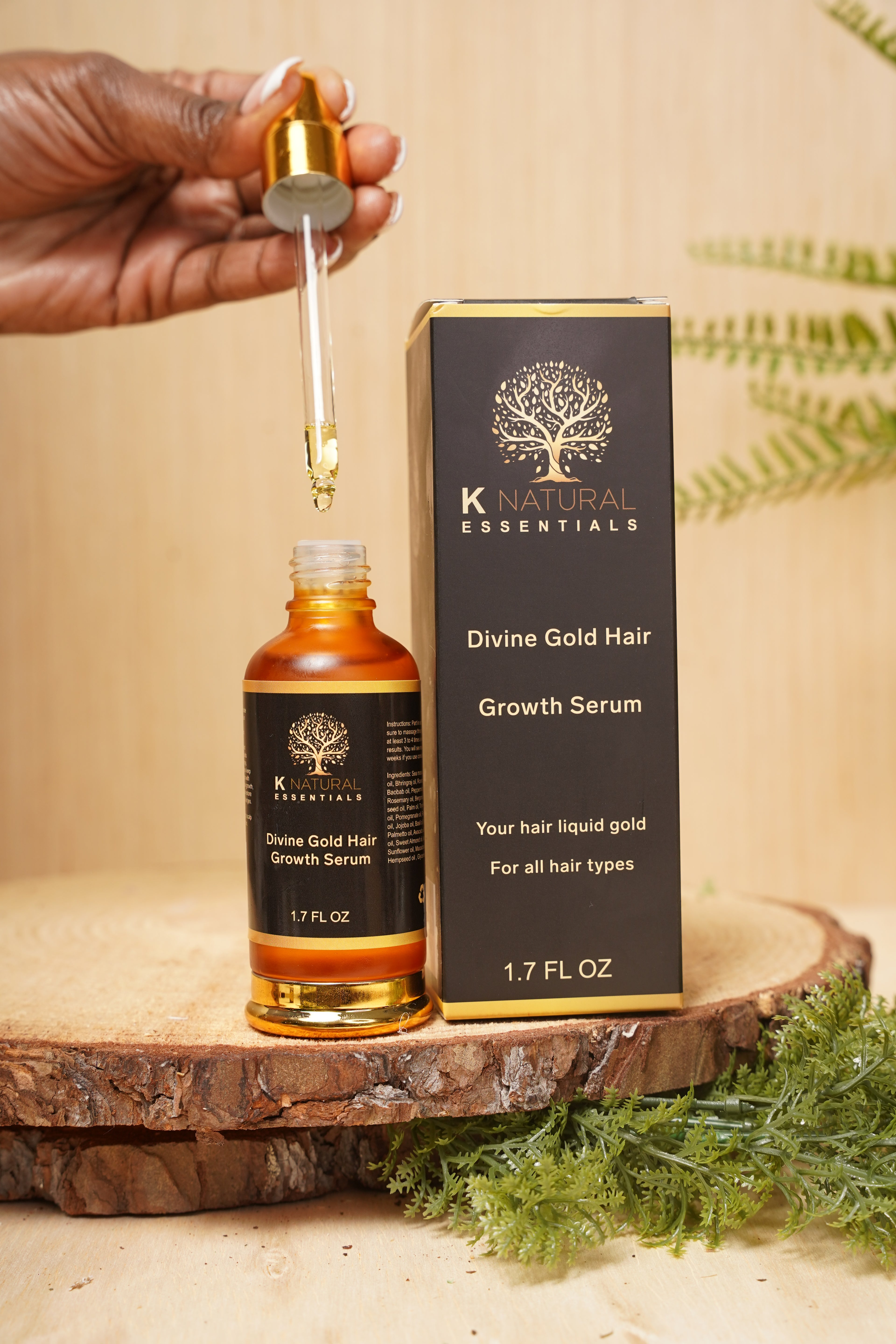 Divine Gold Hair Growth Serum