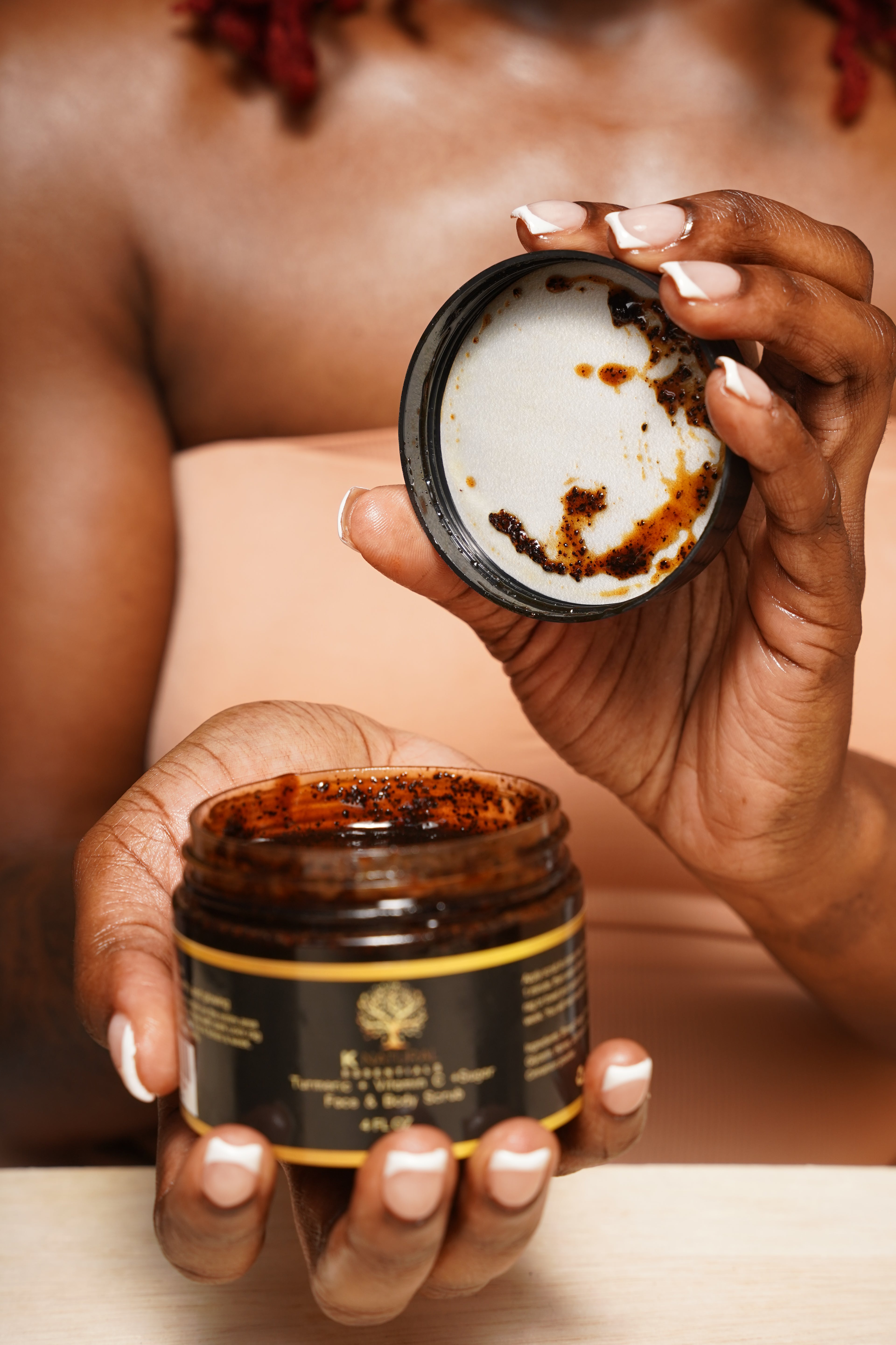 Turmeric Vitamin C Sugar Face Scrub 4oz
